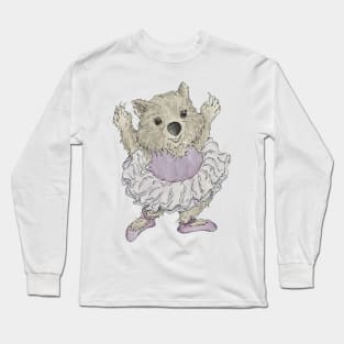 Dancing Wombat Long Sleeve T-Shirt